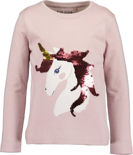 Blue Seven - Meisjes Shirt - Faded Roze - Maat 92