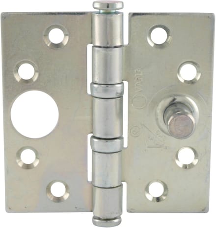Ivana Kogellagerscharnier 76x76mm SKG2 Gegalvaniseerd Rechte Hoek