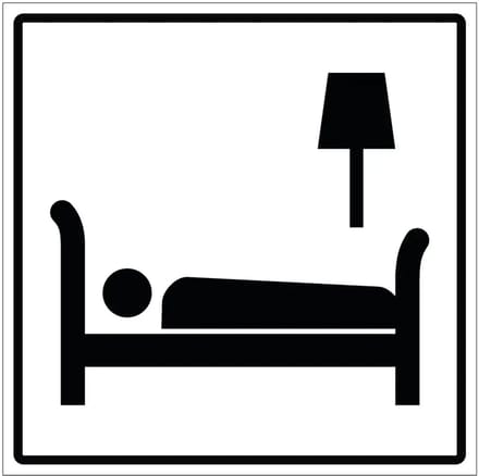 Hotel sticker | 20 x 20 cm