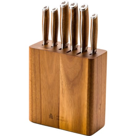 BK Cookware Bk peter goossens maestro keukenmessenblok met 6 messen