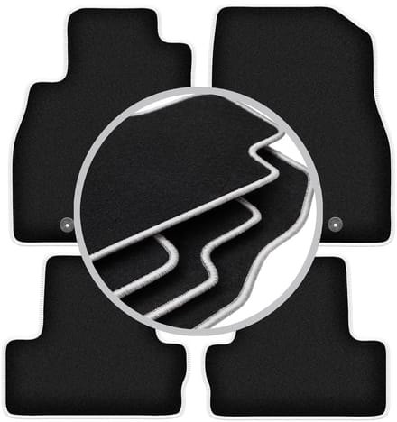 CARLUX-SILVER automatten voor: Chevrolet Volt hatchback (2012-2017)