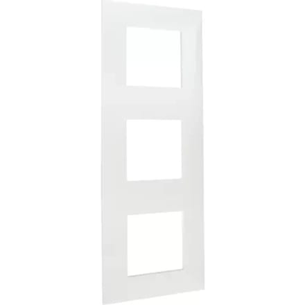 Legrand Vanela Next Drievoudige Afdekplaat Wit 71mm