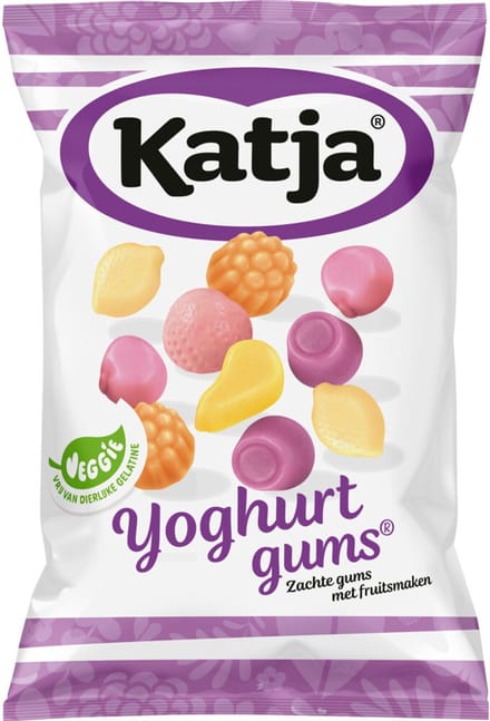 Katja Yoghurtgums - 22 x 135 gr - Voordeelverpakking