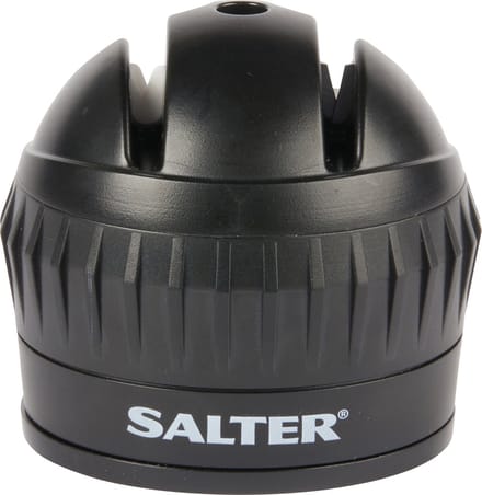 Salter 2-Traps Messenslijper - Wolfraam, Keramiek, Zwart, Compact