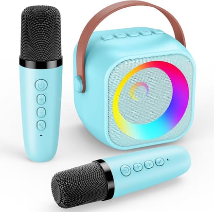 Draagbare Karaoke Machine met Microfoon voor Jong en Oud
