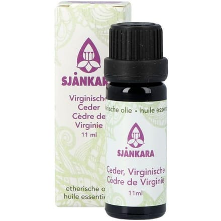 Sjankara Virginische Ceder Essentiële Olie 11 Etherische olie