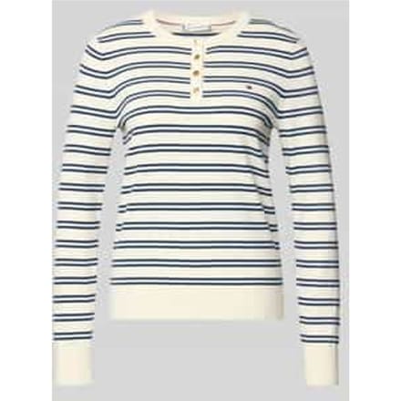 regular fit shirt met lange mouwen van katoenmix