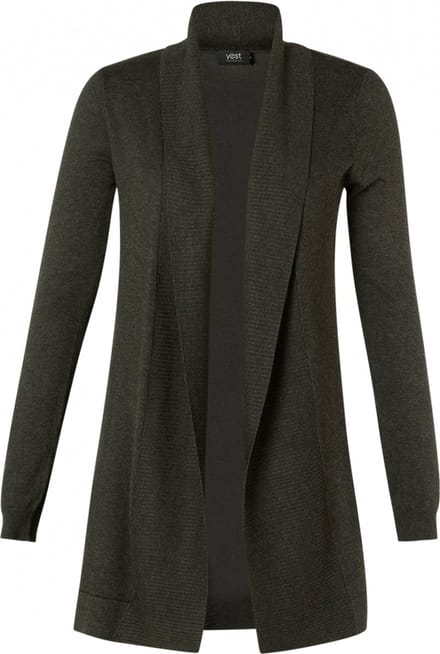 YESTA Venice Vest - Dark Grey/Melange - maat X-0(44)
