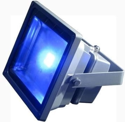 LED Bouwlamp / Schijnwerper - Blauw - 20 Watt - Buitenverlichting