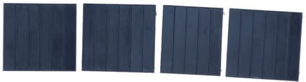 DSIT Afdekplaatjes voor 3U DIN rail switch box - set van 4