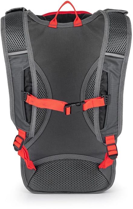 Fietsrugzak Loap Trail 22 Blk-rood Zwart