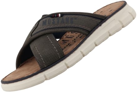 Mustang Slippers - Heren - Grijs - Maat:44