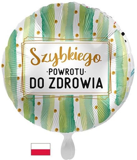 Folieballon Szybkiego Powrotu - beterschap - poolse tekst
