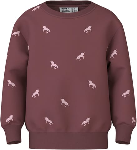 NAME IT - NMFVALBA LS SWEAT UNB NOOS - Meisjes - Sweaters