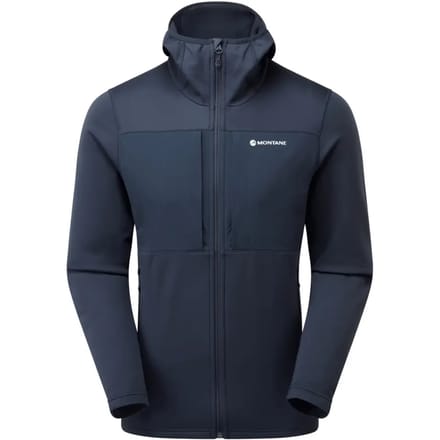 Montane Fury Xt Fleece Met Volledige Rits Blauw M Man