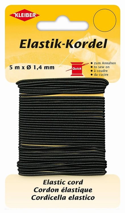 Trekkoord, 1,4 mm x 5 m, wit