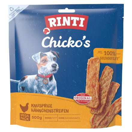 Rinti Chicko Maxi - Hondensnack - 2x500g - Kurkuma