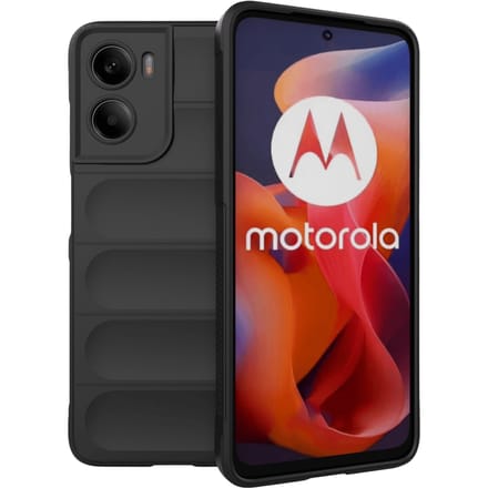 Comfycase Motorola Moto E15/G05s Cushion Case Zwart