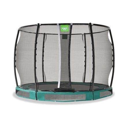 EXIT Allure Premium Trampoline ø305cm - Inground - Ingraaftrampoline - Rond - Voor Kinderen - Groen