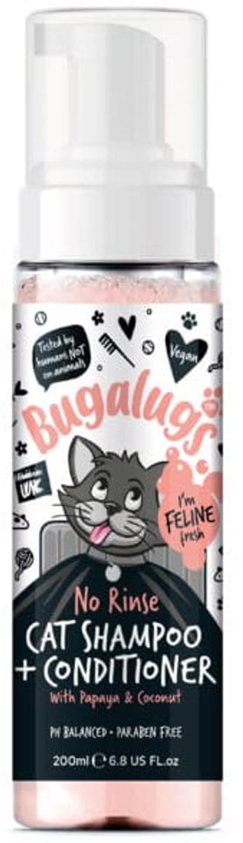 2in1 Papaya & Coconut Cat No Rinse Shampoo 200ml