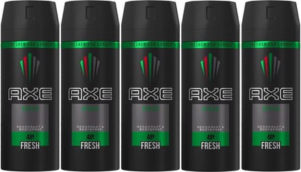 Axe - Deodorant - Spray - Africa - 150ml x 5