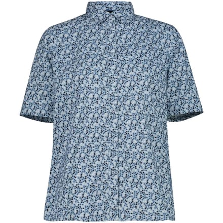 Stretch T-Shirt Met Volledige Print En 3/4 Mouwen Dames CMP