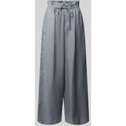 Wide leg linnenbroek model 'DWINDLE'
