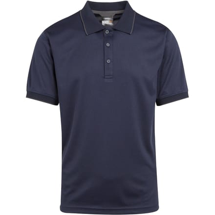 Regatta Heren Navigate Poloshirt met Korte Mouwen (Marine/Seal Grijs)