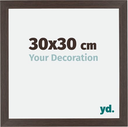 Your Decoration - Fotolijst 30x30 cm - MDF - Eiken Donker - Mura
