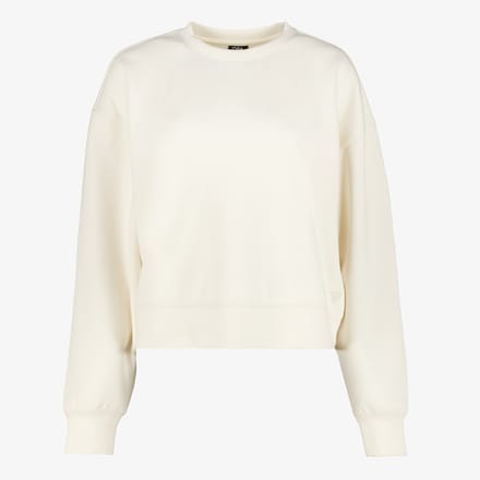 Osaga cropped dames sport sweater wit - Maat XXL