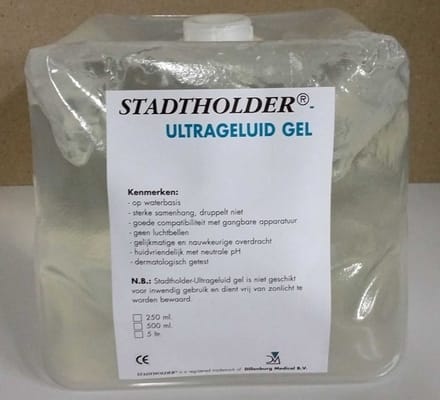 Ultrageluid gel 5L cubitainer Stadtholder ultrasound gel | 103015