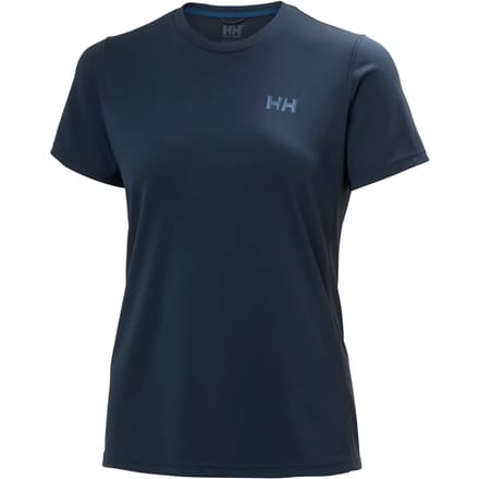 Helly Hansen Lifa Active Solen Uv Korte Mouw T-shirt Blauw M Vrouw