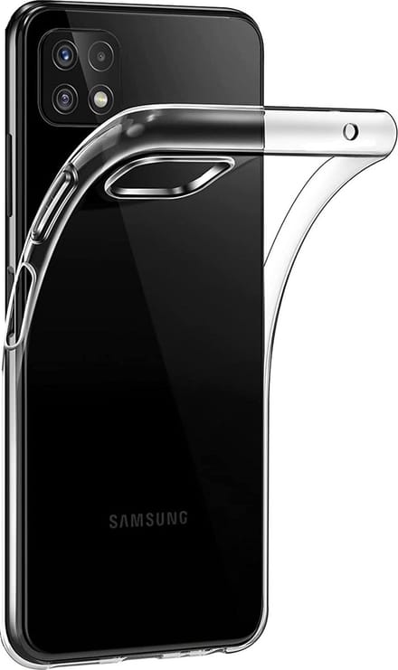 Hoesje voor Samsung Galaxy A22 5G backcover Shockproof siliconen Transparant
