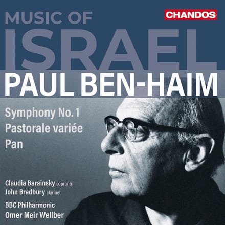 Claudia Barainsky, John Bradbury, BBC Philharmonic, Omer Meir Wellber - Haim: Ben-Haim Symphony No.1 Pastorale Variée Pan (CD)