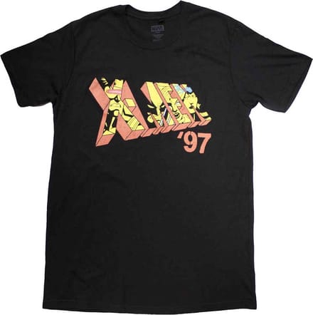 Marvel The X-Men - 97 Logo Heren T-shirt - M - Zwart