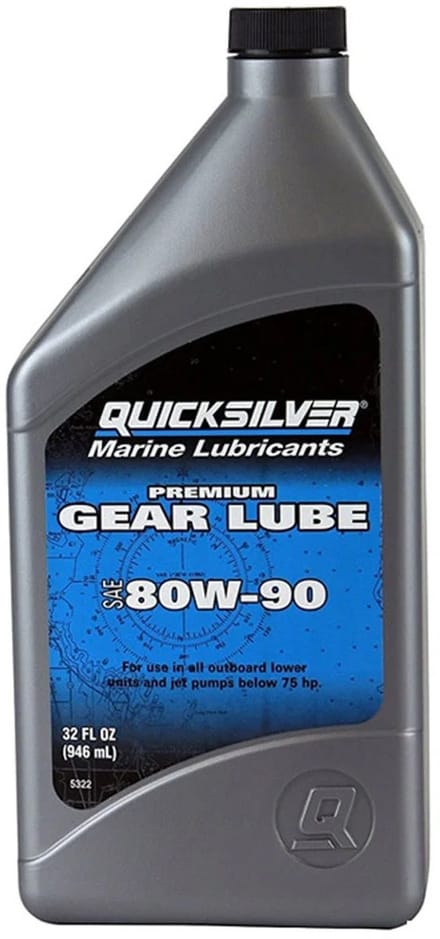 Quicksilver Premium staartstuk olie 1L - SAE80W90 - 80W90