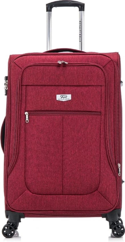 Royalty Rolls Abu Dhabi 2.0 Grote Koffer - 80 cm - 121 Liter - Exp - TSA Slot - Bordeaux
