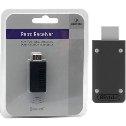 8BitDo NES / SNES Mini Classic Edition Retro Receiver-Standaard (Diversen) Nieuw