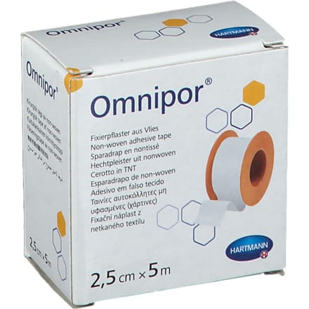 Hartmann Omnipor 2.5cm x 5m 9004372 1 Pleister
