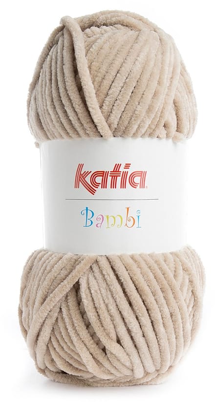 Katia Bambi - 306 camel - Chenille Garen