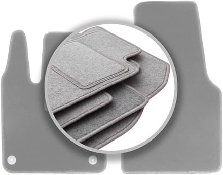 Grijze automatten voor: Smart Fortwo III hatchback (2014-2020)