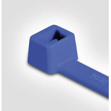 HellermannTyton 111-04800 T50R-PA66-BU Kabelbinder 200 mm 4.60 mm Blauw 100 stuk(s)