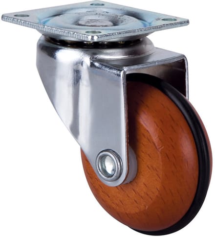 Zwenkwiel zonder rem 50mm, 35kg