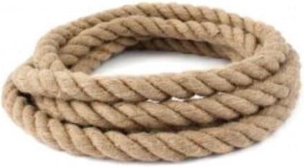 Touw - Jute - 600cm - Ø3cm - Bruin - Decoratie