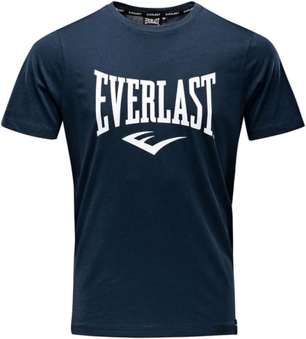 Everlast Russel - T-Shirt - Katoen - Navy Blauw (Beschikbaar in verschillende maten)