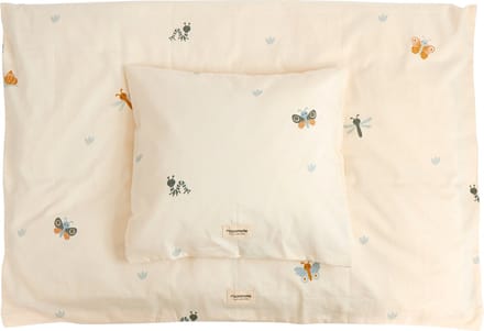 Roommate Dekbedovertrek Baby Bugs 100 x 140 cm met kussen 60 x 40 cm