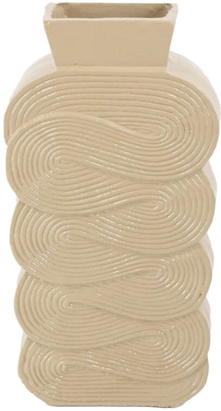 HomeBound by KY | Vaas Fluid beige | bloemenvaas