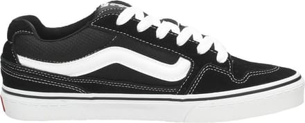 Vans MN Caldrone SUEDE/MESH BLACK/WHITE Unisex Sneakers - BLACK/WHITE