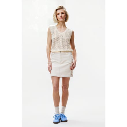 Catwalk Junkie Laced Skirt Ecru Maat: 34 | Spijkerrokken Outlet | Dames | Beige