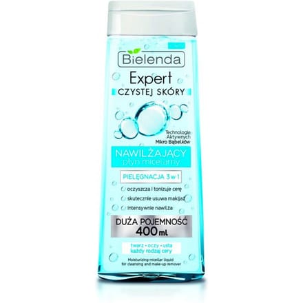 Bielenda Expert 3in1 Moisturizing Micellar Cleanser 400 ml